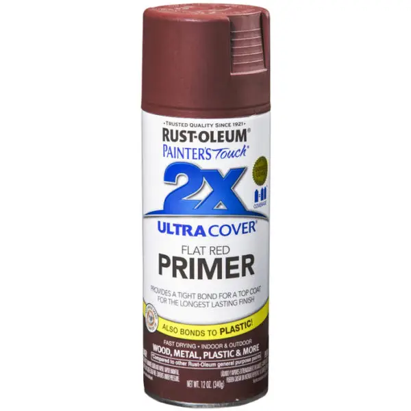 12 Oz RustOleum Brands 249086 Red Ultra Cover 2X Enamel Spray Primer