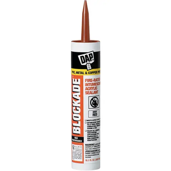 10.1 Oz Dap 18858 Red Blockade High Performance Intumescent Acrylic