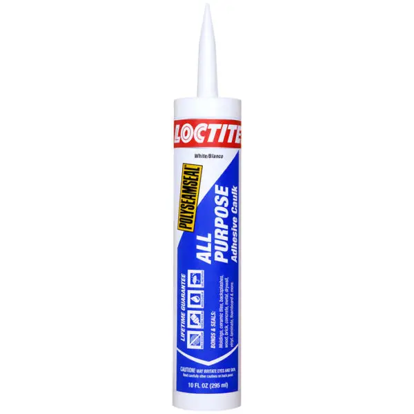 10 Oz OSI 65070 White Loctite All Purpose Adhesive Caulk Caulk and