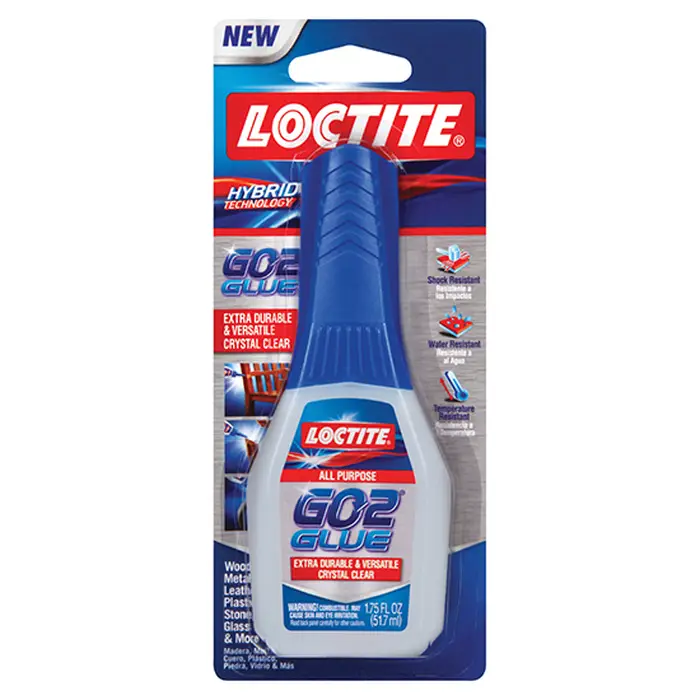 The glue 2. Clear glue.