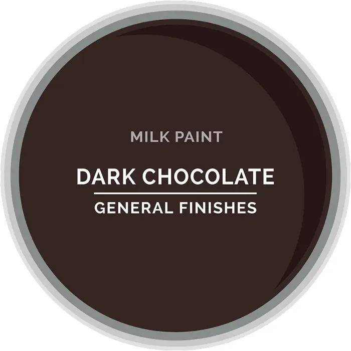 1 Pt General Finishes PDC Dark Chocolate Milk Paint Interior / Exterior
