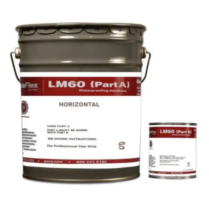 1 Gal Gaco GacoFlex Black Vertical Waterproofing LiquidApplied